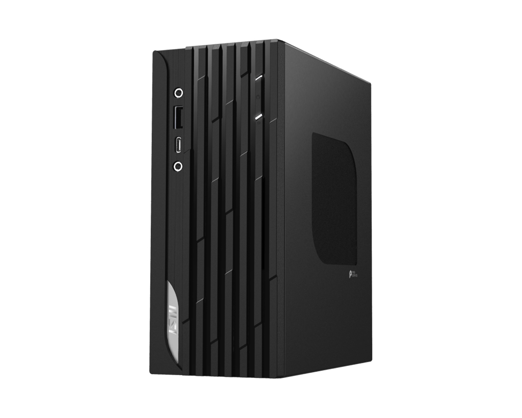 Bekijk afbeelding 1 van MSI PRO DP20ZA 5M-051EU AMD Ryzen 5 5600G 8GB 256GB SSD W10P Black